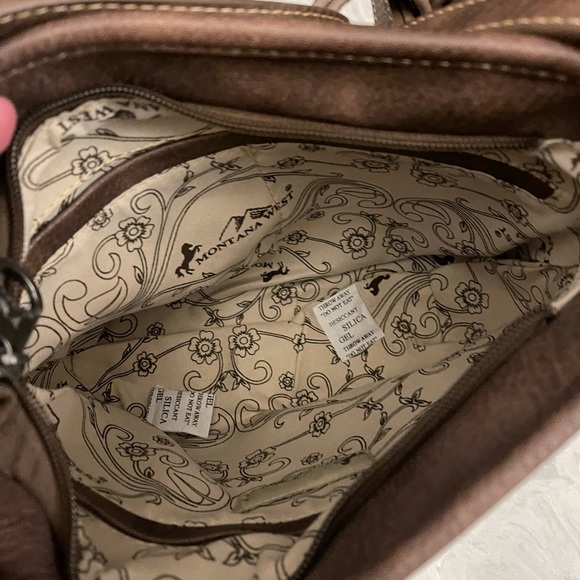 Montana West Aztec Crossbody NWT Beige - Picture 8 of 8